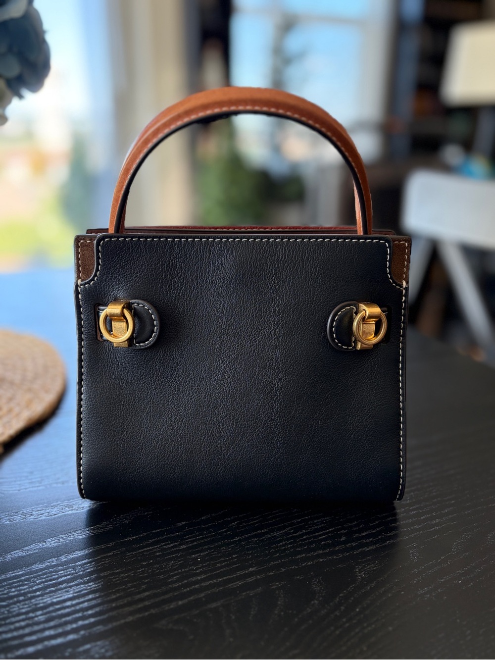 Tory Burch Petite Lee Radziwill Double Bag - Picture 7 of 12